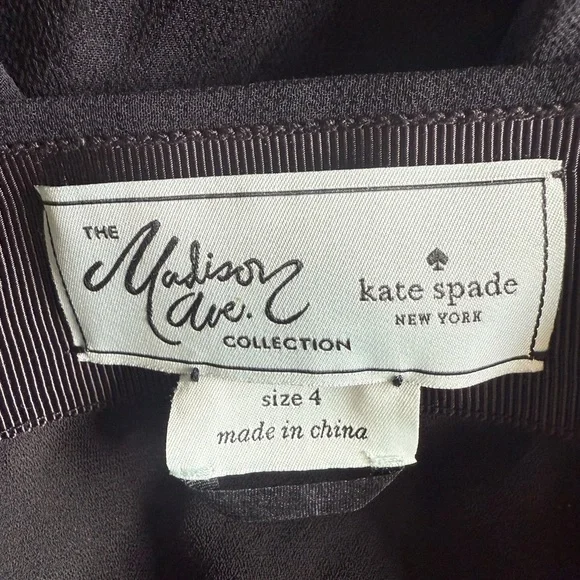 Kate Spade Madison Ave Collection Floral Embroidered Skirt Rare - Picture 3 of 4